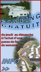 Info sur le camping sur le site